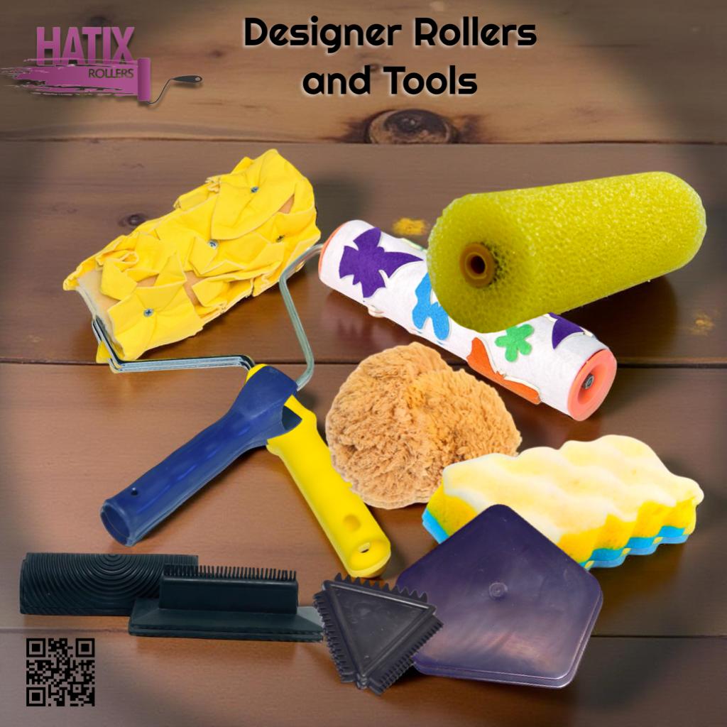 DESIGNER ROLLERS AND TOOLS